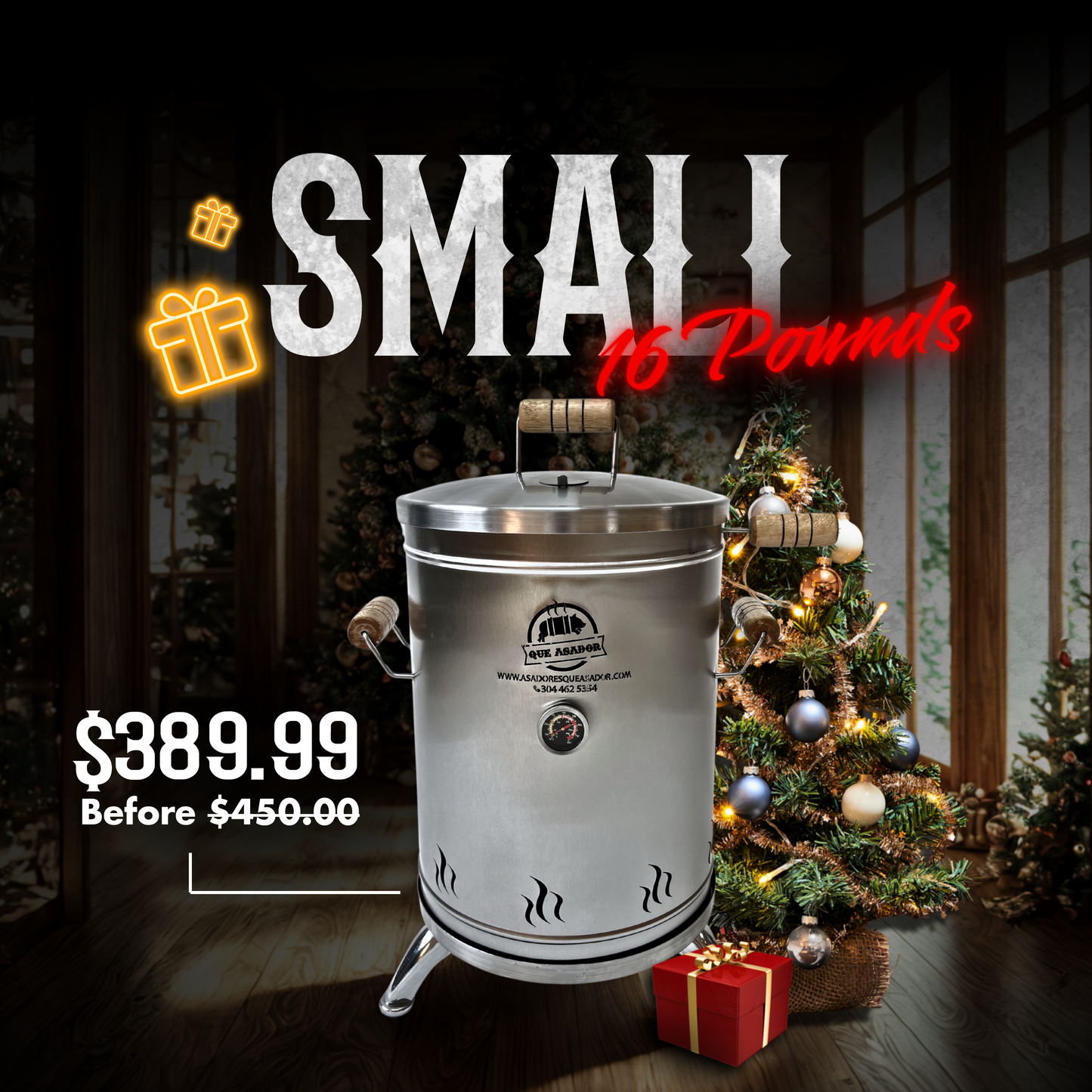 Small Smoker 16 Pounds