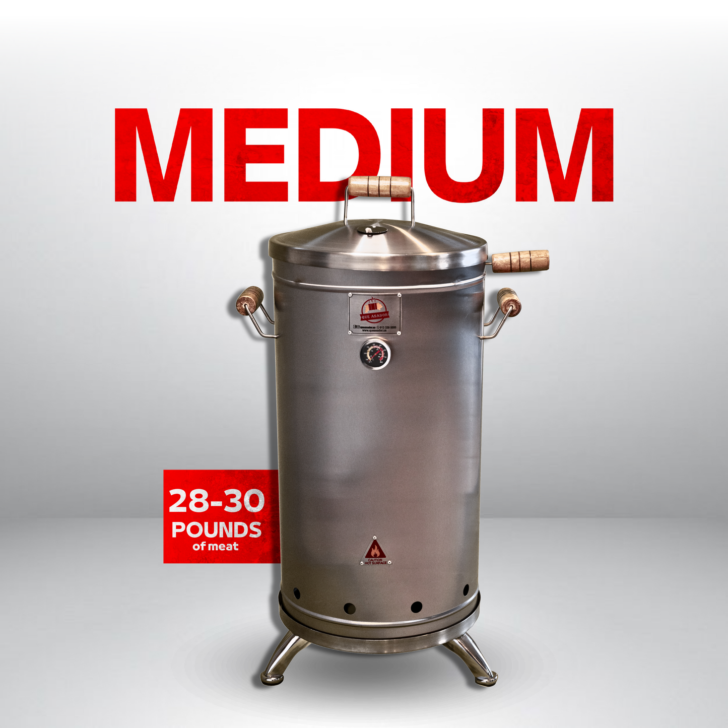 Medium Smoker 28-30 Pounds